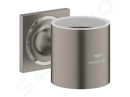 Grohe Allure - Držák pro koupelnové doplňky, kartáčovaný Hard Graphite 40278AL1