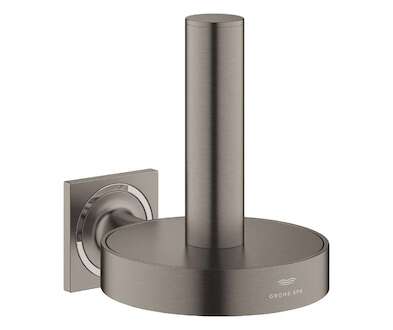 Grohe Allure - Držák rezervního toaletního papíru, kartáčovaný Hard Graphite 40956AL1