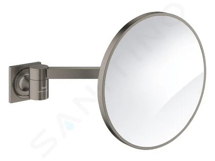 Grohe Allure - Kosmetické nástěnné zrcátko, kartáčovaný Hard Graphite 40967AL1
