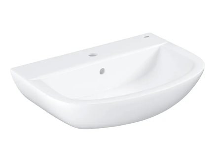Grohe Bau Ceramic - Umyvadlo 61x44 cm, s přepadem, 1 otvor pro baterii, alpská bílá 39421000