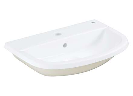 Grohe Bau Ceramic - Umyvadlo nábytkové 56x40 cm, s přepadem, otvor pro baterii, alpská bílá 39422000