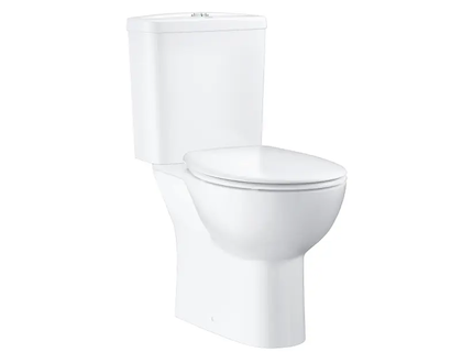 Grohe Bau Ceramic - WC kombi set s nádržkou a sedátkem softclose, rimless, alpská bílá 39604000