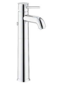 Grohe BauClassic - Baterie pro umyvadlovou mísu, s výpustí, chrom 32868000