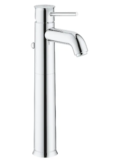 Grohe BauClassic - Baterie pro umyvadlovou mísu, s výpustí, chrom 32868000