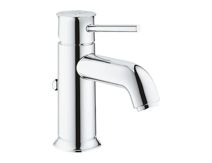 Grohe BauClassic - Umyvadlová baterie s výpustí, chrom 23161000