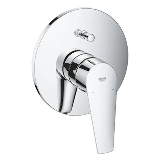 Grohe BauEdge - Baterie pod omítku, pro 2 spotřebiče, chrom 29190001