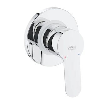 Grohe BauEdge - Sprchová baterie pod omítku, s tělesem, chrom 29040000