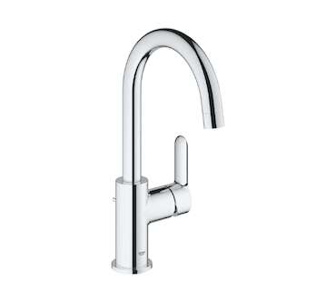Grohe BauEdge - Umyvadlová baterie, s výpustí, chrom 23093000