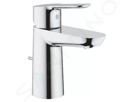 Grohe BauEdge - Umyvadlová baterie s výpustí, chrom 23356000
