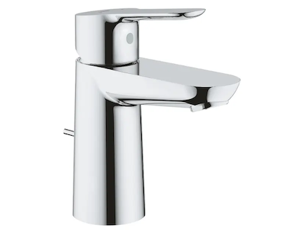 Grohe BauEdge - Umyvadlová baterie s výpustí, chrom 23356000