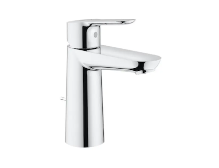 Grohe BauEdge - Umyvadlová baterie s výpustí, chrom 23758000