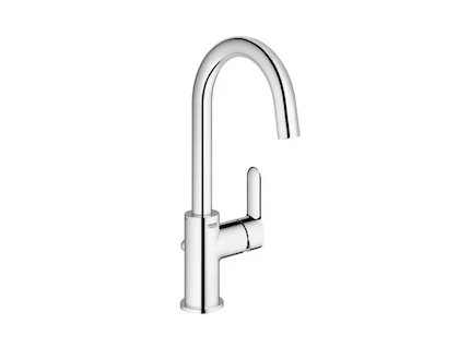 Grohe BauEdge - Umyvadlová baterie s výpustí, chrom 23760000