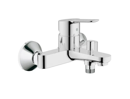 Grohe BauEdge - Vanová baterie, chrom 23334000