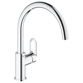 Grohe BauFlow - Dřezová baterie, chrom 31538001
