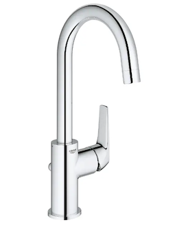 Grohe BauFlow - Umyvadlová baterie s výpustí, chrom 23753000