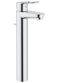 Grohe BauLoop - Baterie pro umyvadlovou mísu, s výpustí, chrom 32856000