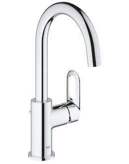 Grohe BauLoop - Umyvadlová baterie s výpustí, chrom 23091000