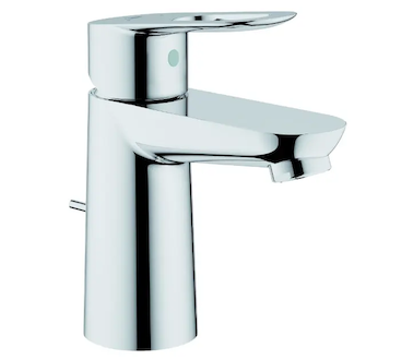 Grohe BauLoop - Umyvadlová baterie s výpustí, chrom 23335000