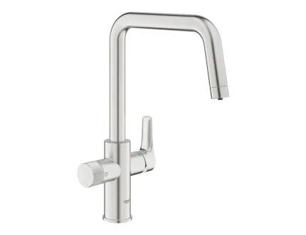 Grohe Blue Pure - Dřezová baterie Eurosmart s filtrační funkcí, supersteel 30583DC0