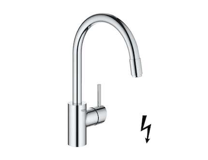 Grohe Concetto - Dřezová baterie s výsuvnou sprškou, chrom 31212003