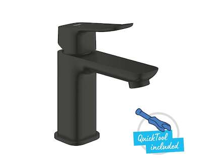 Grohe Dice - Umyvadlová baterie s výpustí Push-Open, matná černá 1018572430