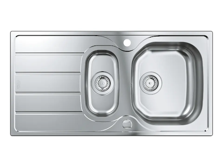 Grohe Dřezy - Dřez K200, 97x50 cm, kartáčovaná nerez 31564SD1