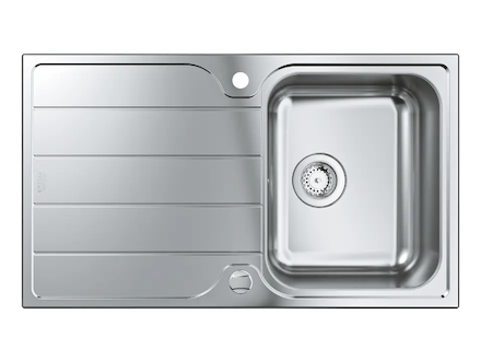 Grohe Dřezy - Dřez K500, 86x50 cm, kartáčovaná nerez 31571SD1