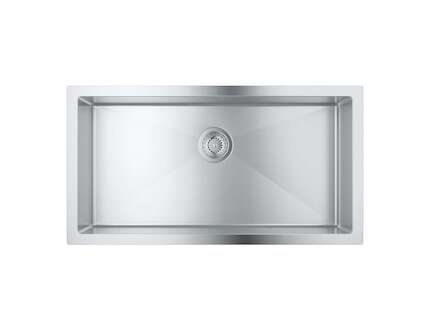 Grohe Dřezy - Dřez K700 s odtokem, 86x46 cm, kartáčovaná nerez 31580SD1