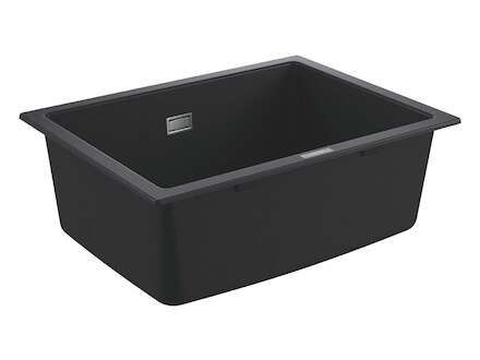 Grohe Dřezy - Kompozitní dřez K700 s odtokem, 61x46 cm, granitová černá 31655AP0