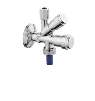 Grohe Eggemann - Originální WAS kombi-rohový ventil, chrom 41070000