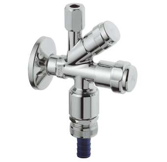 Grohe Eggemann - Originální WAS kombi-rohový ventil, chrom 41082000