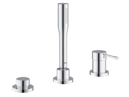 Grohe Essence - Baterie na okraj vany, 3-otvorová kombinace, chrom 19976001