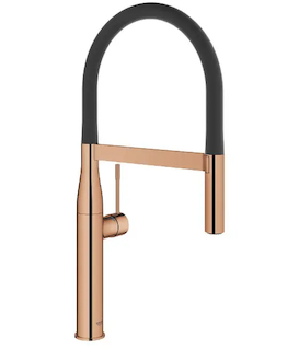 Grohe Essence - Dřezová baterie s flexibilním ramenem s přepínačem, Warm Sunset 30294DA0