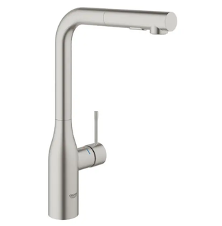 Grohe Essence - Dřezová baterie s výsuvnou sprškou, supersteel 30270DC0