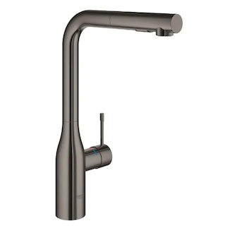 Grohe Essence - Dřezová baterie s výsuvnou sprškou, tmavý grafit 30270A00