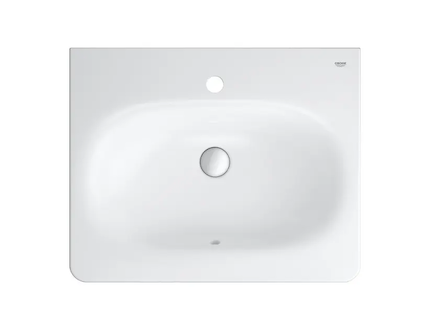 Grohe Essence - Umyvadlo s přepadem 60x49 cm, PureGuard, alpská bílá 3956500H
