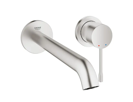 Grohe Essence - Umyvadlová baterie L pod omítku, 2-otvorová instalace, supersteel 19967DC1