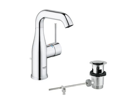 Grohe Essence - Umyvadlová baterie s výpustí, chrom 23462001