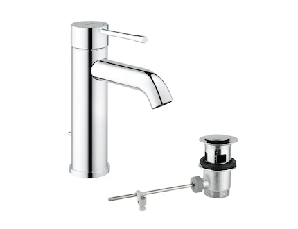Grohe Essence - Umyvadlová baterie s výpustí, chrom 23589001