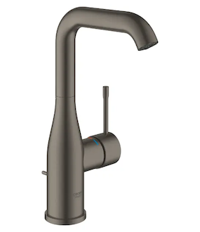 Grohe Essence - Umyvadlová baterie s výpustí, kartáčovaný tmavý grafit 32628AL1