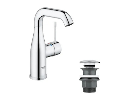 Grohe Essence - Umyvadlová baterie s výpustí Push-Open, chrom 23798001