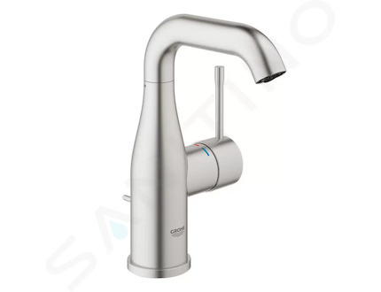 Grohe Essence - Umyvadlová baterie s výpustí, supersteel 23462DC1