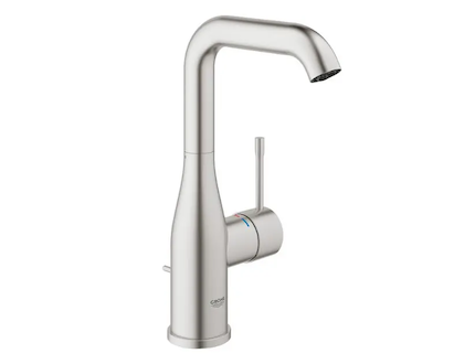Grohe Essence - Umyvadlová baterie s výpustí, supersteel 32628DC1