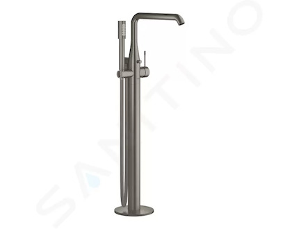 Grohe Essence - Vanová baterie do podlahy, kartáčovaný tmavý grafit 23491AL1