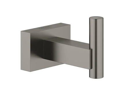 Grohe Essentials Cube - Háček, kartáčovaný Hard Graphite 40511AL1
