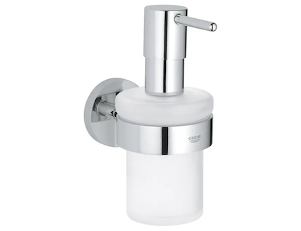 Grohe Essentials - Dávkovač tekutého mýdla s držákem, chrom 40448001