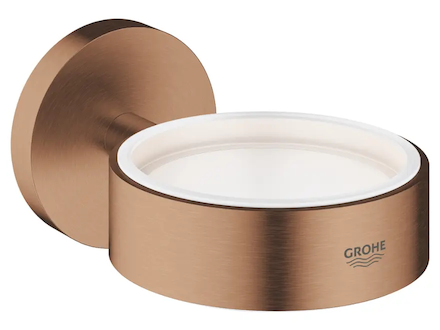 Grohe Essentials - Držák skleničky/mýdelníku, kartáčovaný Warm Sunset 40369DL1