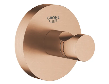 Grohe Essentials - Háček na koupací plášť, kartáčovaný Warm Sunset 40364DL1