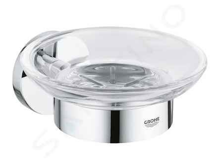Grohe Essentials - Miska na mýdlo s držákem, chrom 40444001
