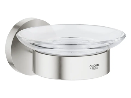 Grohe Essentials - Miska na mýdlo s držákem, supersteel 40444DC1